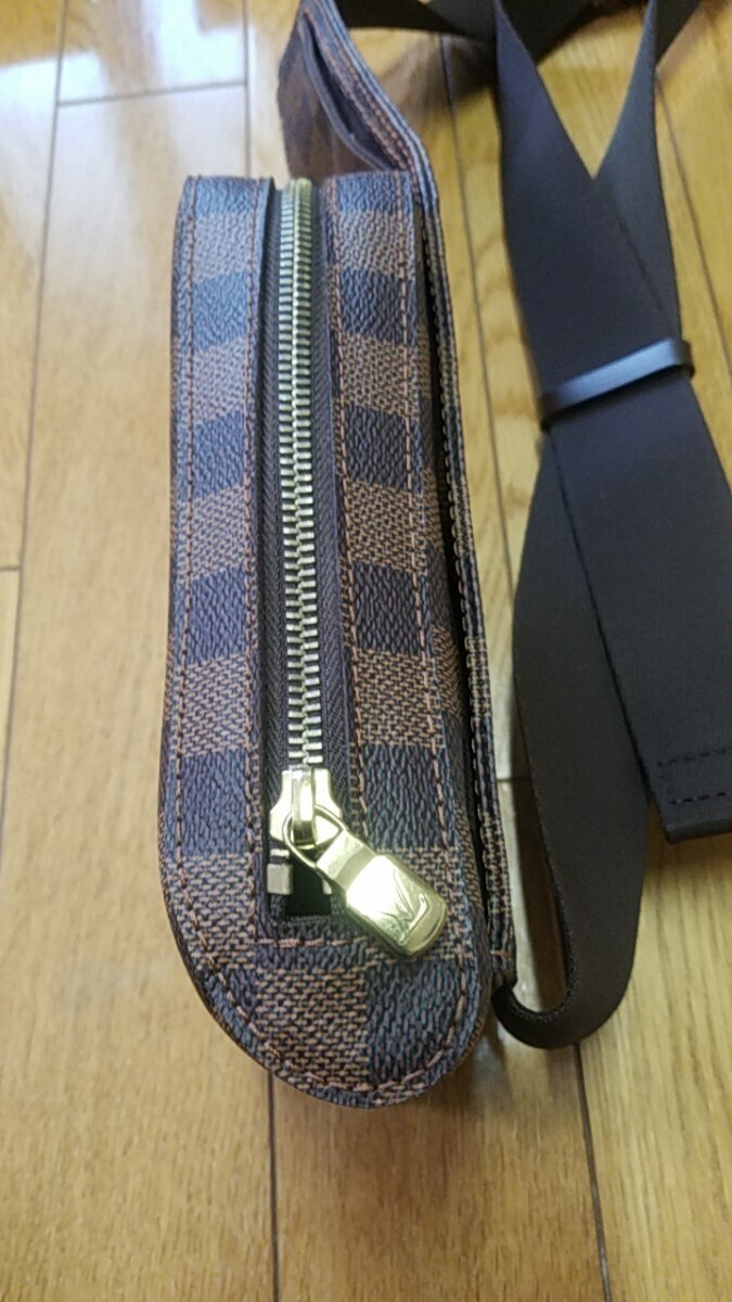 ルイヴィトン LOUIS VUITTON／ダミエ ／ジェロニモス ボディバッグ ショルダーバッグ ウエストバッグ N51994の画像2