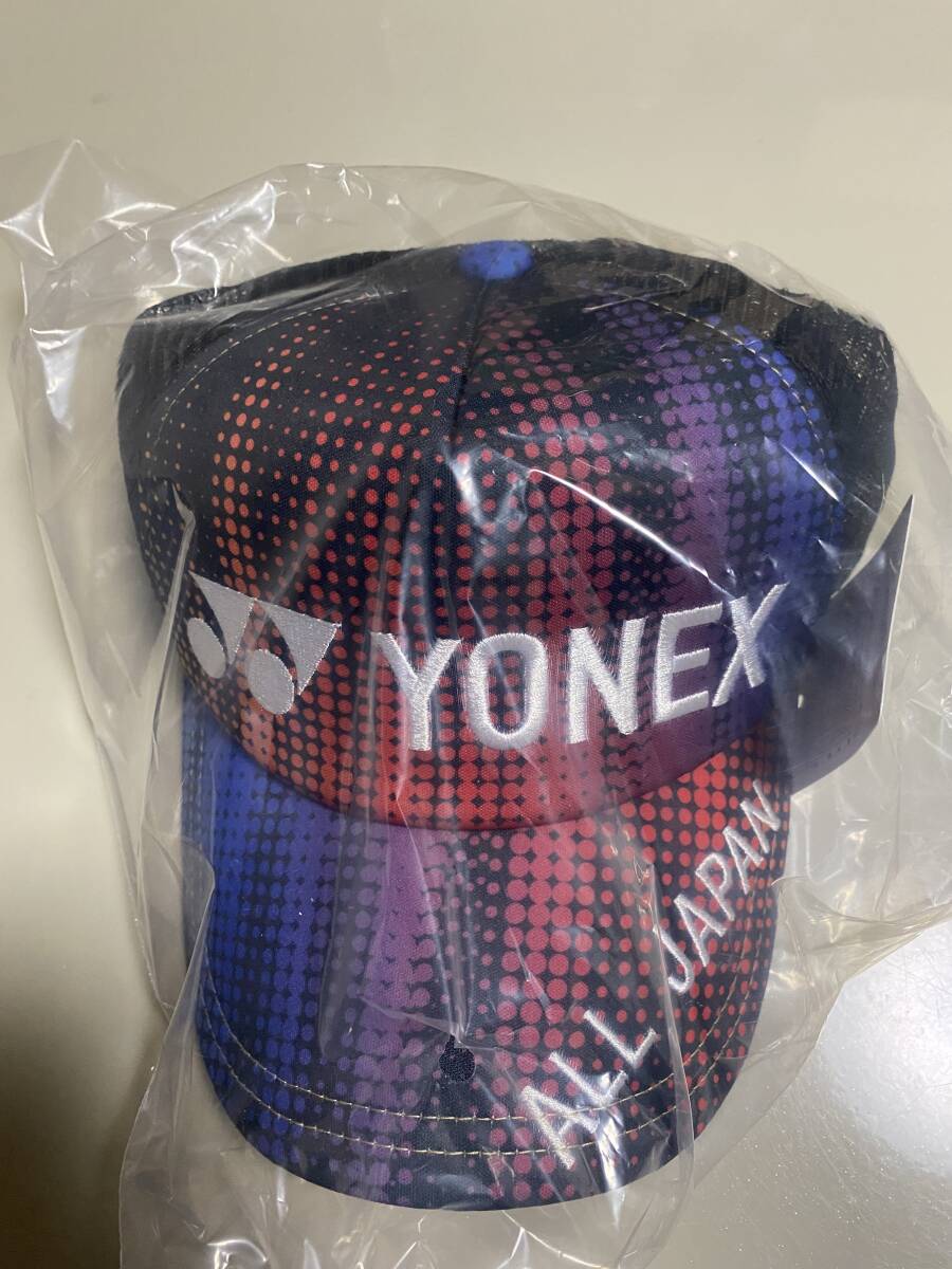 YONEX ALLJAPAN 限定キャップ ヨネックス オールジャパン （ブラックA）_画像1