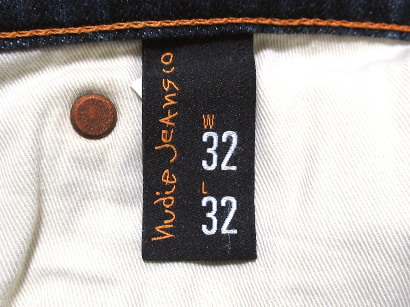 イタリア製 美品 Nudie Jeans ヌーディージーンズ BOOTCUT BARRY ORGANIC STRIKE ブーツカット ストレッチ デニムパンツ W32 メンズ_画像8