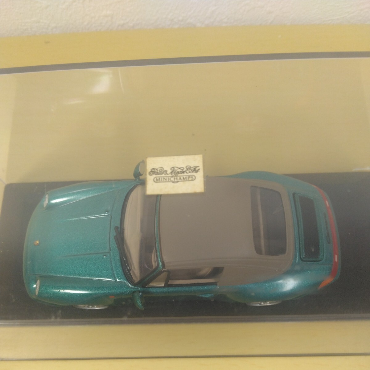 1/43 PMA ポルシェ 911 カブリオレ PORSCHE 911 CABRIOLET グリーン 絶版 ミニカー MINICHAMPS 希少_画像7