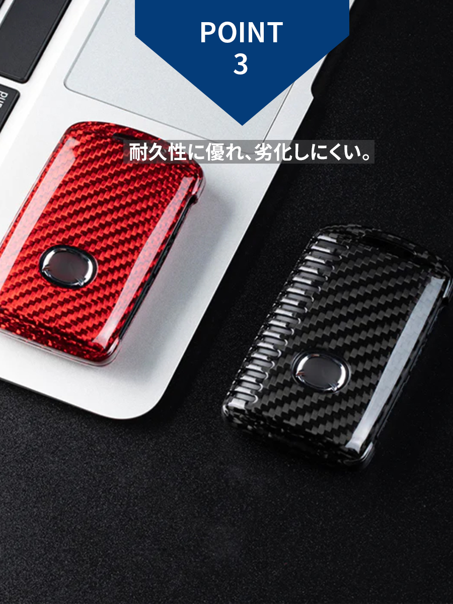 CX-5 KFEP KF5P KF2P マツダ キーケース キーカバー スマートキーケース スマートキーカバー カーボン ブラック ギフト_画像5