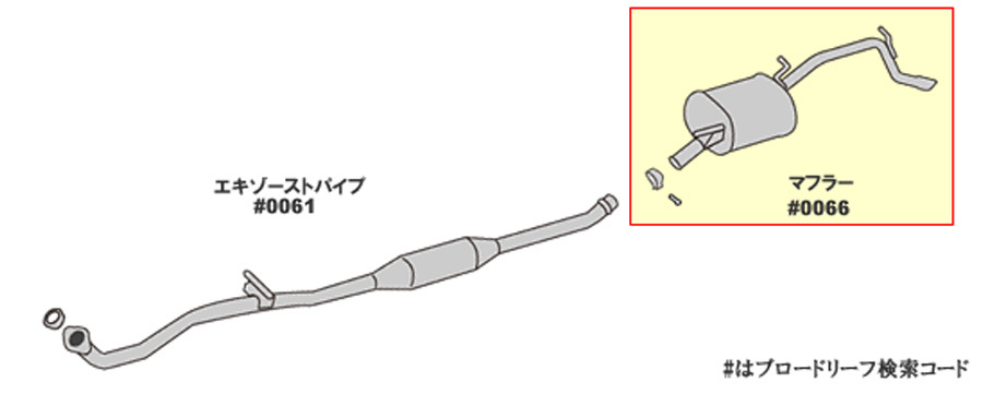 ワゴンR MH34S スズキ HST マフラー 096-112 本体オールステンレス 車検対応 純正同等_画像2