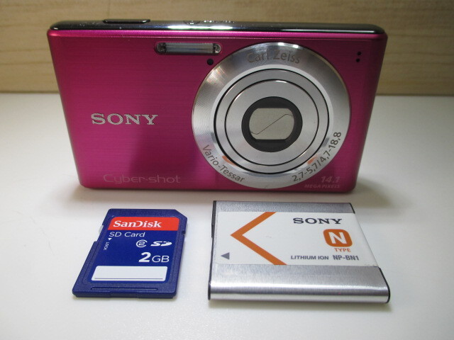 ☆SONY サイバーショット コンパクトデジタルカメラ(DSC-W530)1410万画素!!