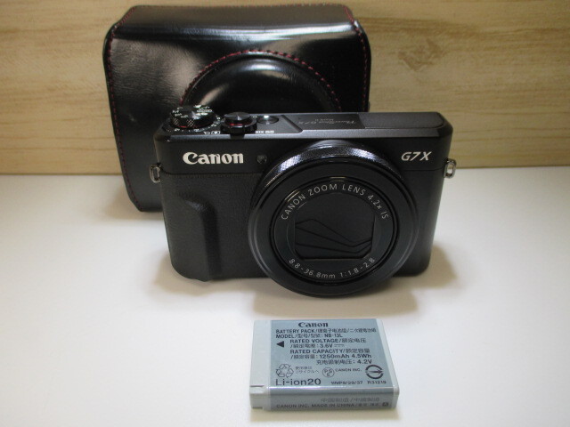 ☆Canon パワーショット MARKⅡ コンパクトデジタルカメラ(G7X)2010万画素!!