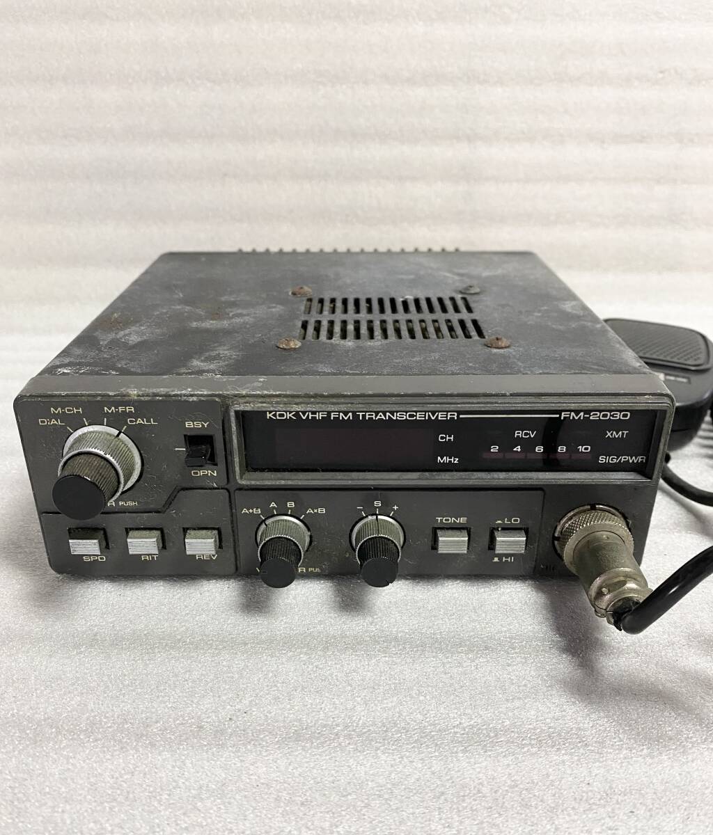  present condition Kyokuto electron KDK 144MHZ(FM) transceiver FM-2030