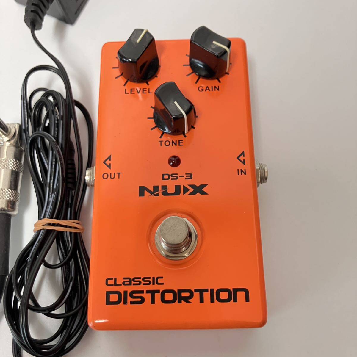 DS-3 NUX ニューエックスCLASSIC DISTORTION エフェクター ディストーション ※動作未確認 付属物写真のもののみの画像2