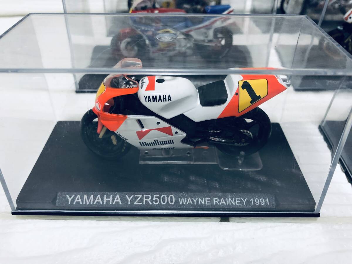 ★★ ディアゴスティーニ チャンピオンバイクコレクション 6台セット YAMAHA YZR500 HONDA NSR500 NS500 RVF750 SUZUKI RG500_画像2