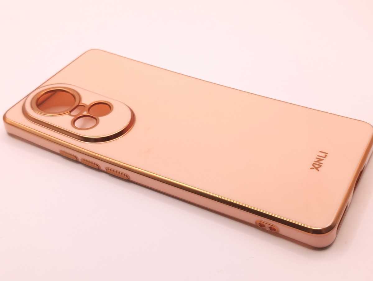 OPPO Reno10 Pro 5G パステルカラー スマホケース ピンク (ゆうパケ)_画像6