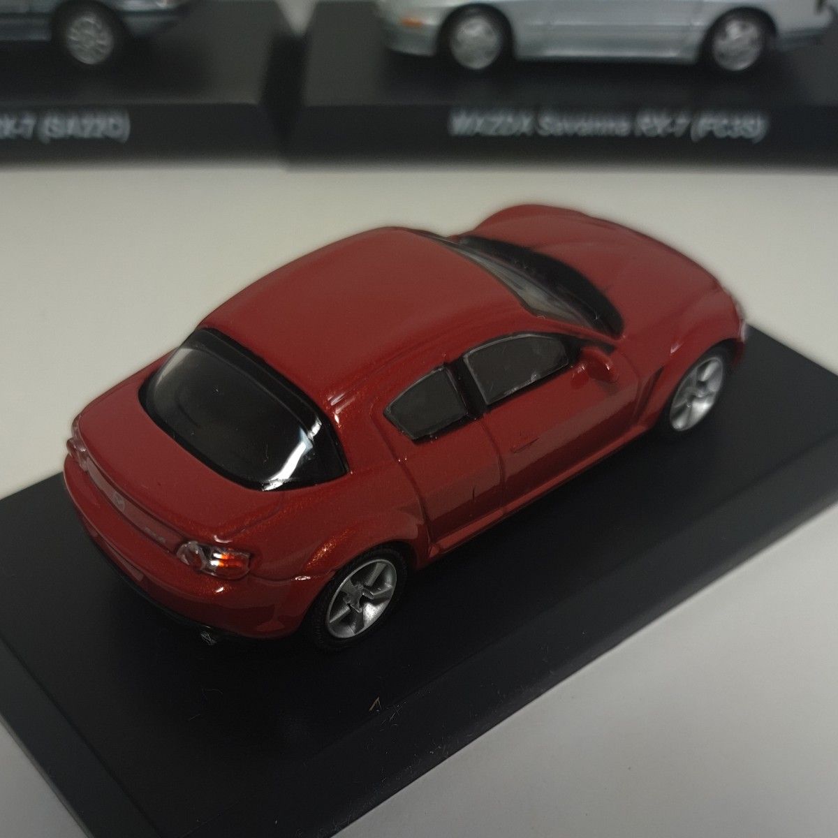 京商 1/64 マツダロータリー ミニカーコレクション【RX-7他  5台セット】