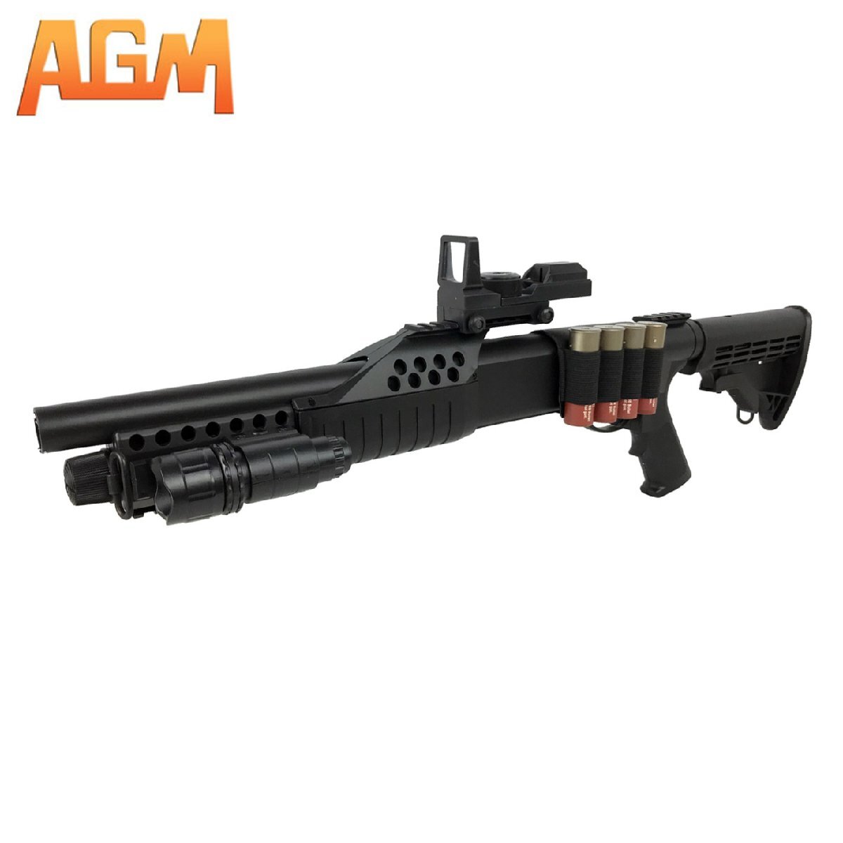 【1円～】AGM M180C2ショットガン タクティカルストック(AGMM180C2)【B品】_画像1