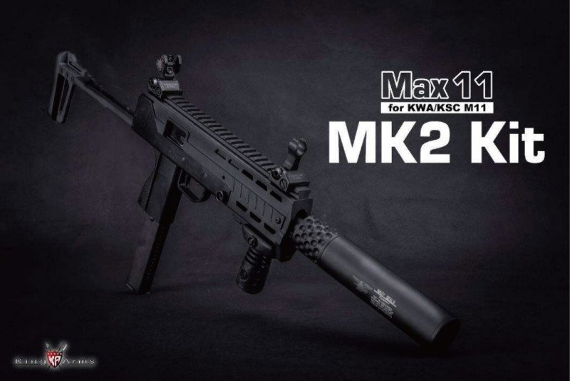 【1点限定】KSC M11A1 システム7用 King Arms MAX11 mk2 コンバージョンキット_画像1