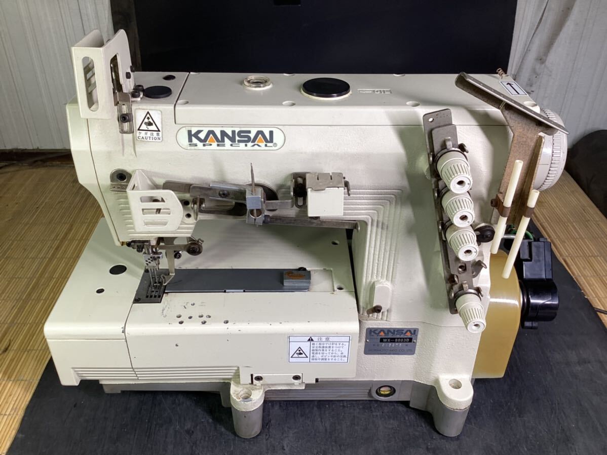 KANSAI SPECIAL WX-8803D 工業用ミシン カンサイスペシャル ミシン 手工芸 ハンドクラフトの画像1
