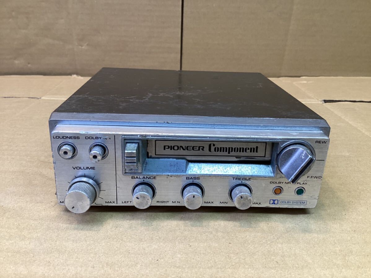 PIONEER Pioneer cassette deck KP-88G long Sam car Boy? old car car stereo long Sam that time thing Showa Retro 