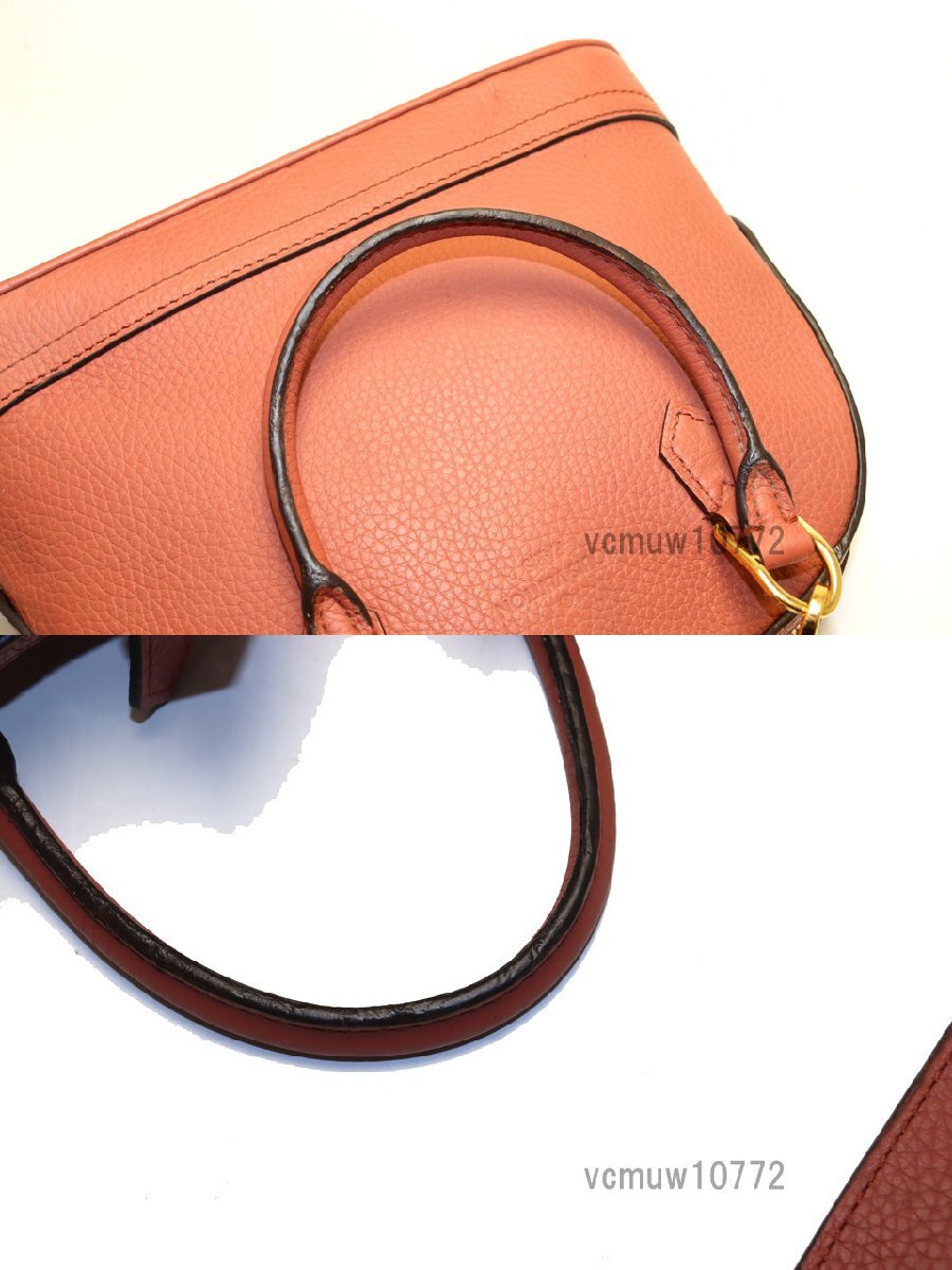 近年モデル希少美中古■LOUIS VUITTON パルナセア アルマPPM レザー 2way ハンドバッグ ルイヴィトン■0321sb774-5_画像8