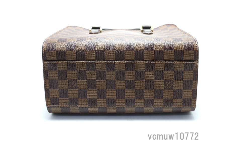 希少美中古■LOUIS VUITTON ダミエ トリアナ レザー ハンドバッグ ルイヴィトン■0229to590202_画像3