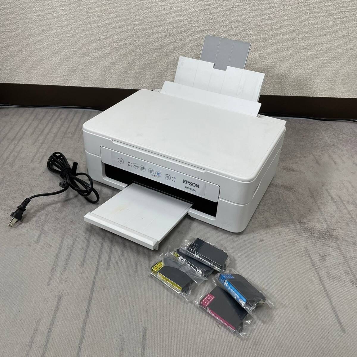 ［1円スタート］EPSON EW-052A エプソン カラープリンター コピー機 インクジェット複合機_画像1