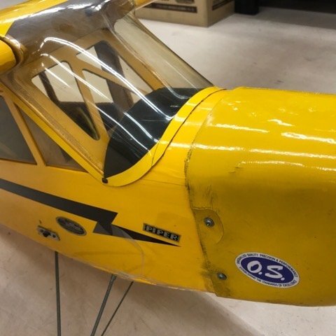 ラジコン飛行機 エンジンラジコンセスナ イエロー 黄 ※返品交換 ラジコン飛行機 エンジンラジコンセスナ イエロー 黄 ※返品交換