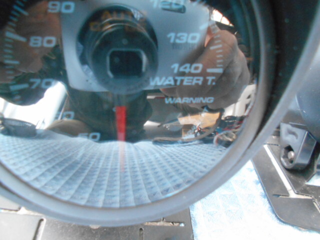 ＡＵＴＯ　ＧＡＧＥ　オートゲージ　油温計　油圧計　水温計　各　５．５ｃｍ　３点　水温センサー　径３．５ｃｍ_画像3
