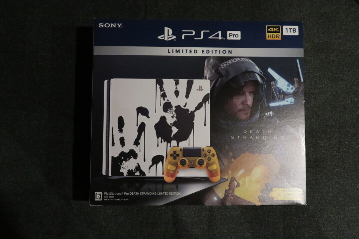 ◆◇◆ 中古美品 PlayStation 4 Pro DEATH STRANDING LIMITED EDITION 1TB ソフト新品未開封 廃盤品 限定版 希少品 ◆◇◆