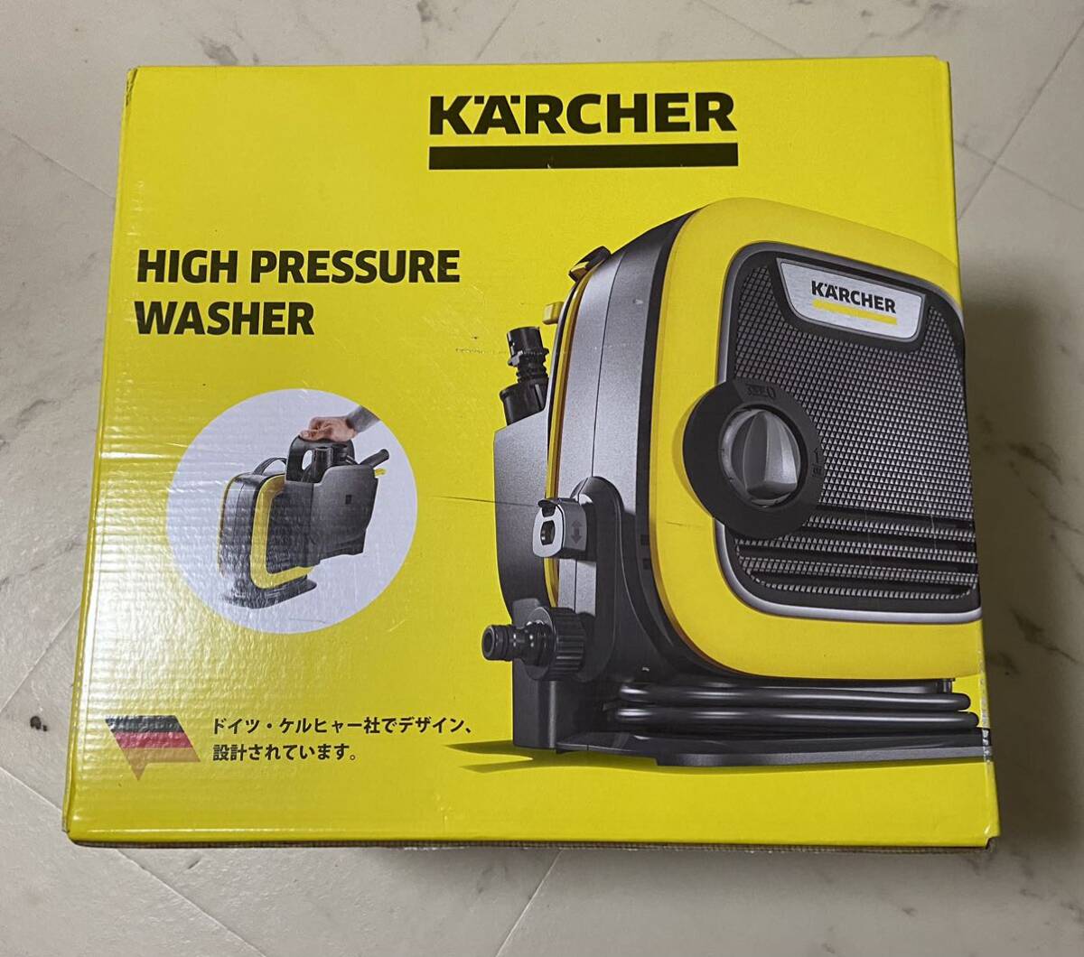 【新品未使用品】ケルヒャー(KARCHER) 電源コード式 高圧洗浄機 K MINI _画像3