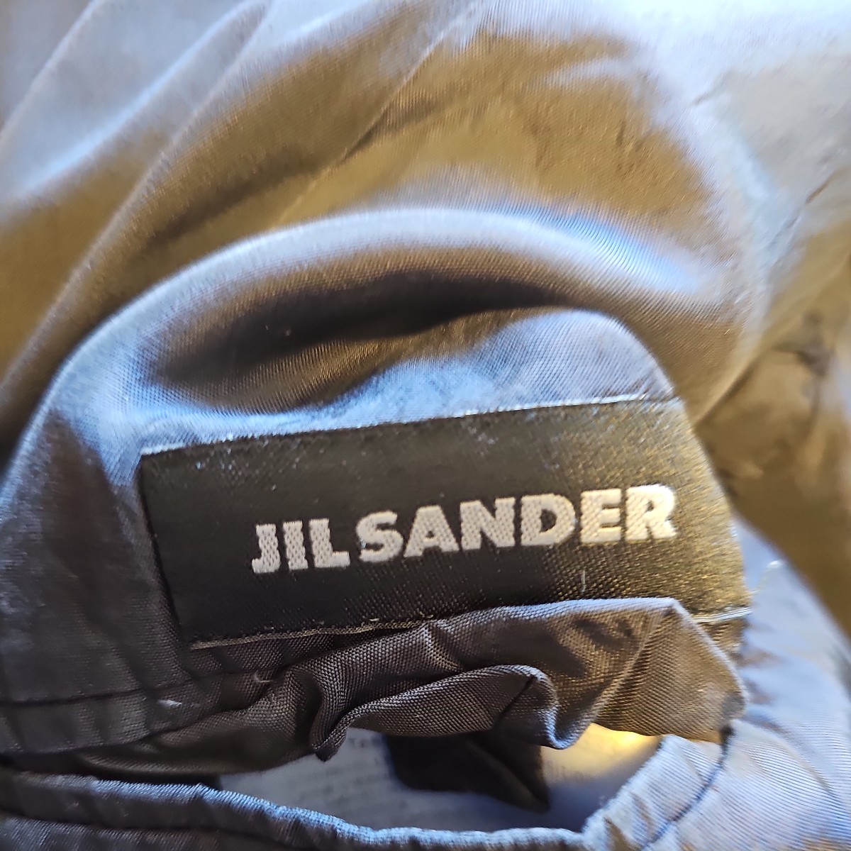 ジル・サンダー JIL SANDER テーラードジャケット ブラック購入時280,000円_画像2