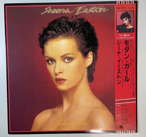 35671★美盤【日本盤】 Sheena Easton / TAKE MY TIME ※帯付き_画像1