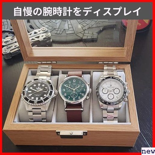  clock case 6ps.@ natural case accessory ring terrier bo collection case wristwatch wooden 3ps.@287