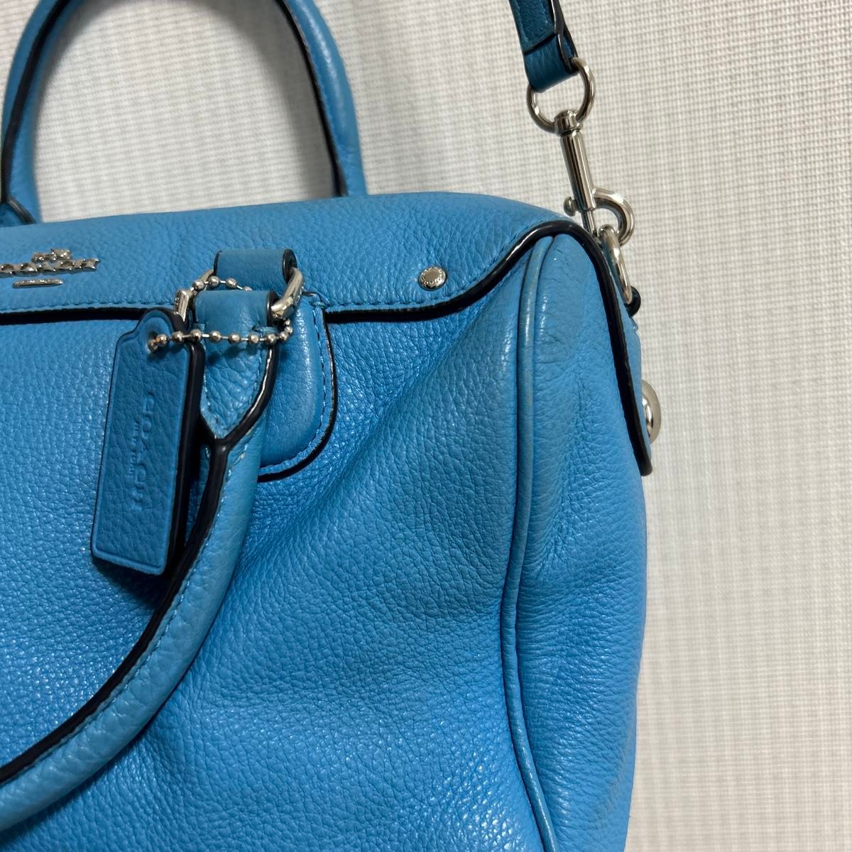 COACH ショルダーバッグ　ブルー