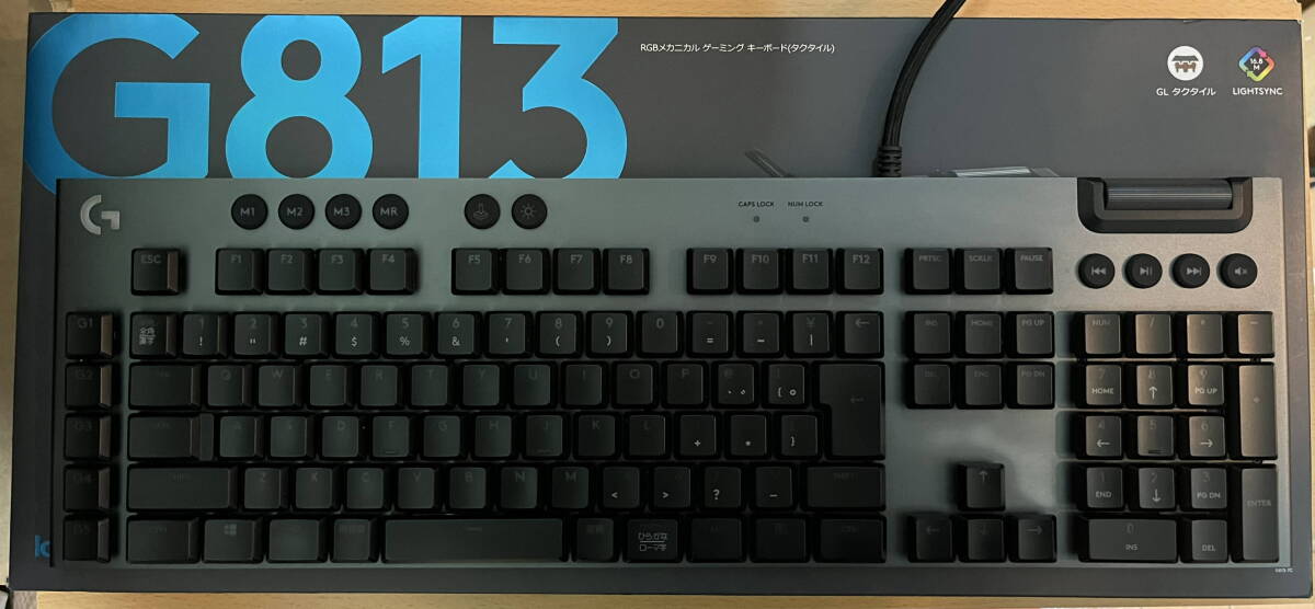 ◆◇中古　Logicool G G813 タクタイル　ゲーミングキーボード◇◆_画像1