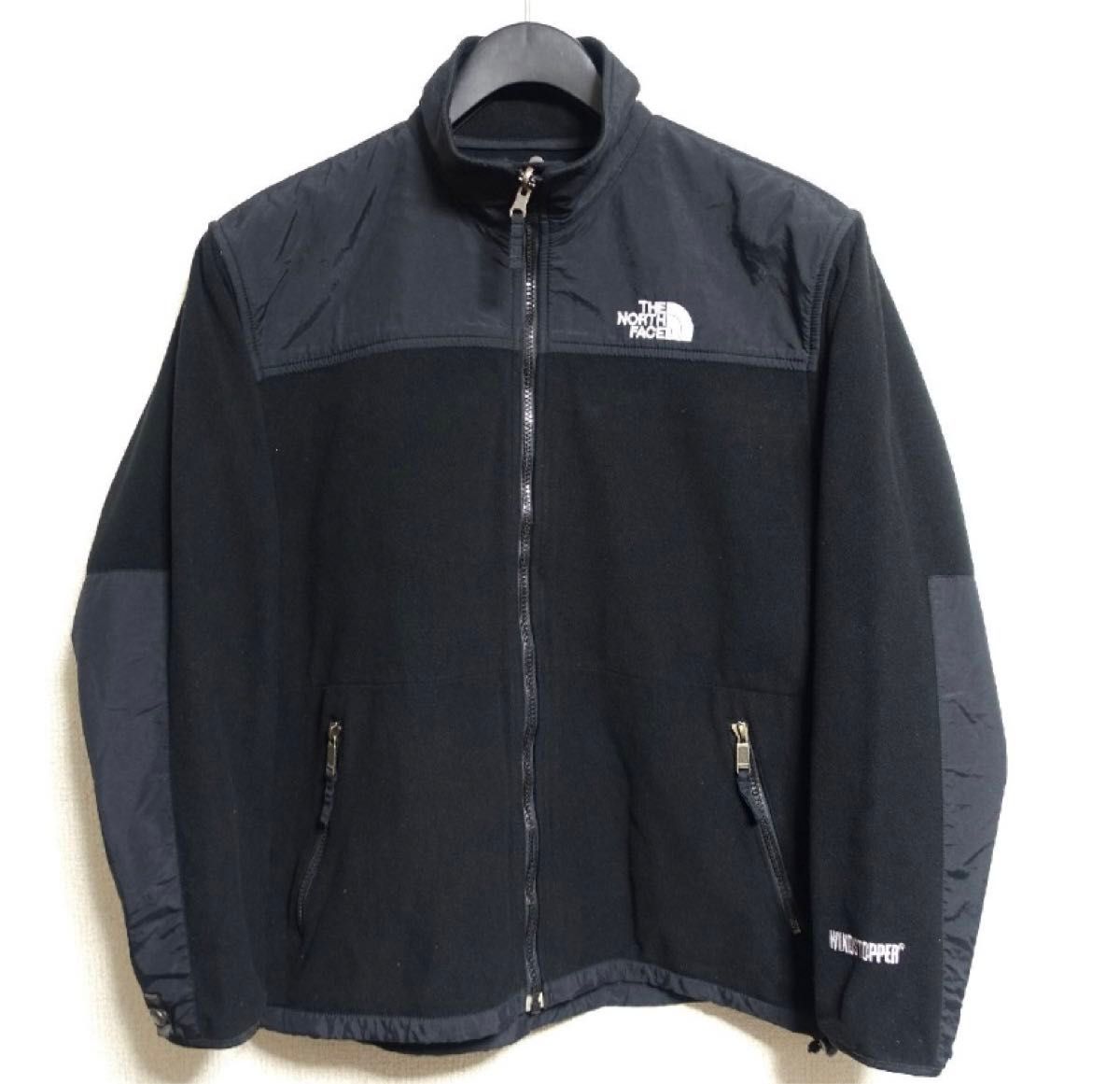 ノースフェイス　フリースジャケット　アウター　レディースXL  ブラック　美品　THE NORTH FACE