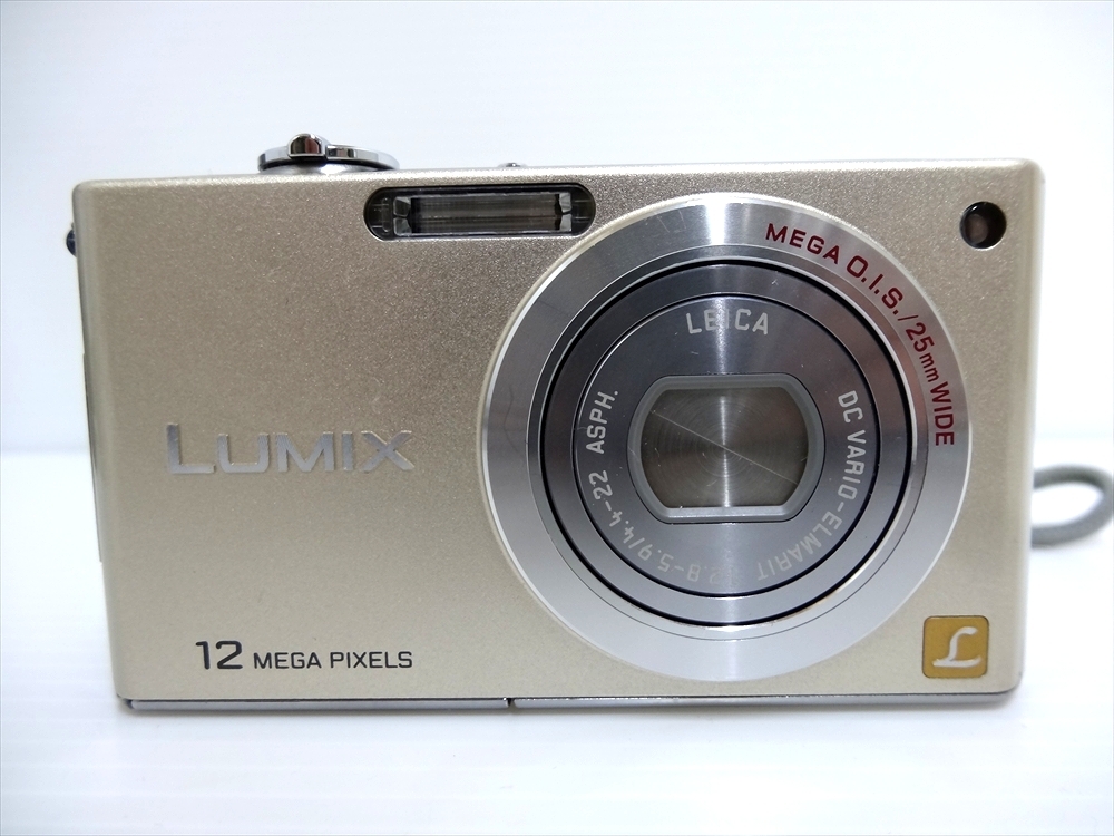 Panasonic LUMIX DMC-FX40 デジタルカメラ　箱・取説・充電器・USBケーブル・映像ケーブル付_画像4