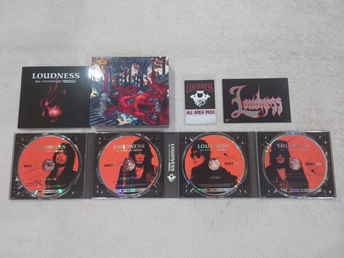 ★美品★ラウドネス★LOUDNESS 30th ANNIVERSARY LIMITED EDITION★完全生産限定盤（3CD＋DVD）_画像2