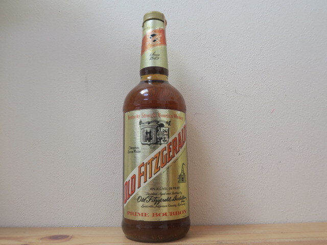 古酒 未開栓 超希少 OLD FITZGERALD オールドフィッツジェラルド バーボン ウイスキーPrime Bourbon 旧ラベル 旧ボトル 750ml 40%の画像1