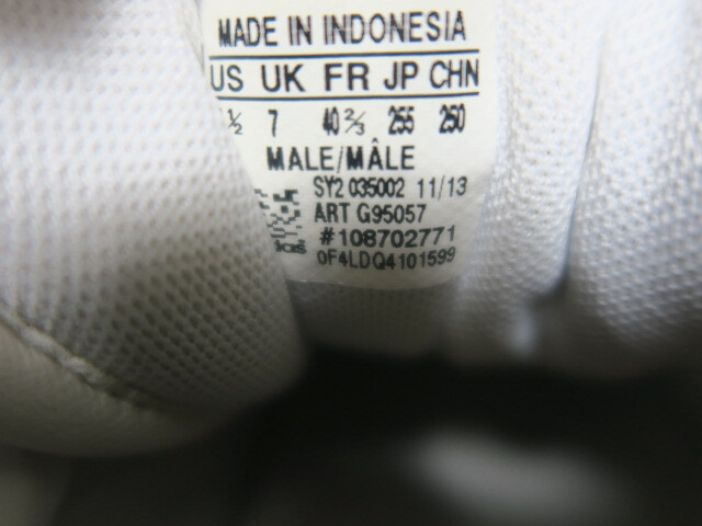 美品 名作 超希少! 13製 adidas COUNTORY II 25.5cm 白緑 G95057 / アディダス カントリー ホワイト×グリーン _画像10