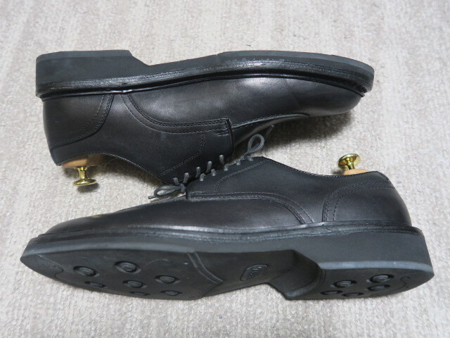 美品★リーガル REGAL 26cm メンズ 黒 ブラック Uチップ Uチップシューズ jv56 革靴 本革 レザー シューズ ビジネスの画像3