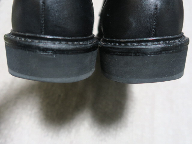 美品★リーガル REGAL 26cm メンズ 黒 ブラック Uチップ Uチップシューズ jv56 革靴 本革 レザー シューズ ビジネスの画像5