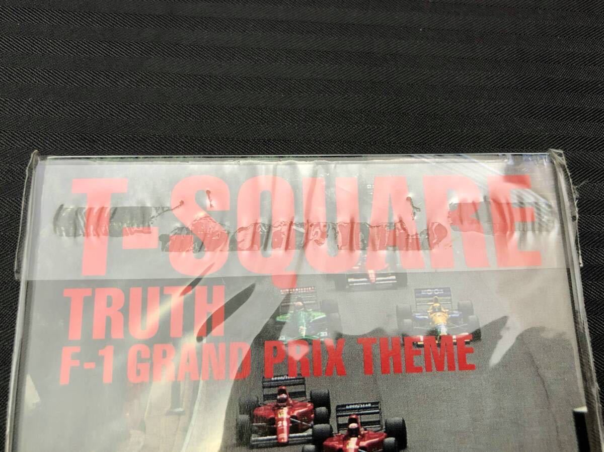 ●未開封●T-SQUARE 「TRUTH」 8cm CDシングル●1991年 T-スクエア スクェア トゥルース THE SQUARE F-1 F1テーマ曲 開店ソング 短冊 CDS●の画像4