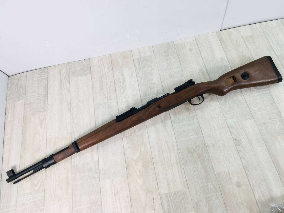 76★★DOUBLE BELL ガスライフル Kar98K カートリッジ リアルウッド 同梱不可の画像3