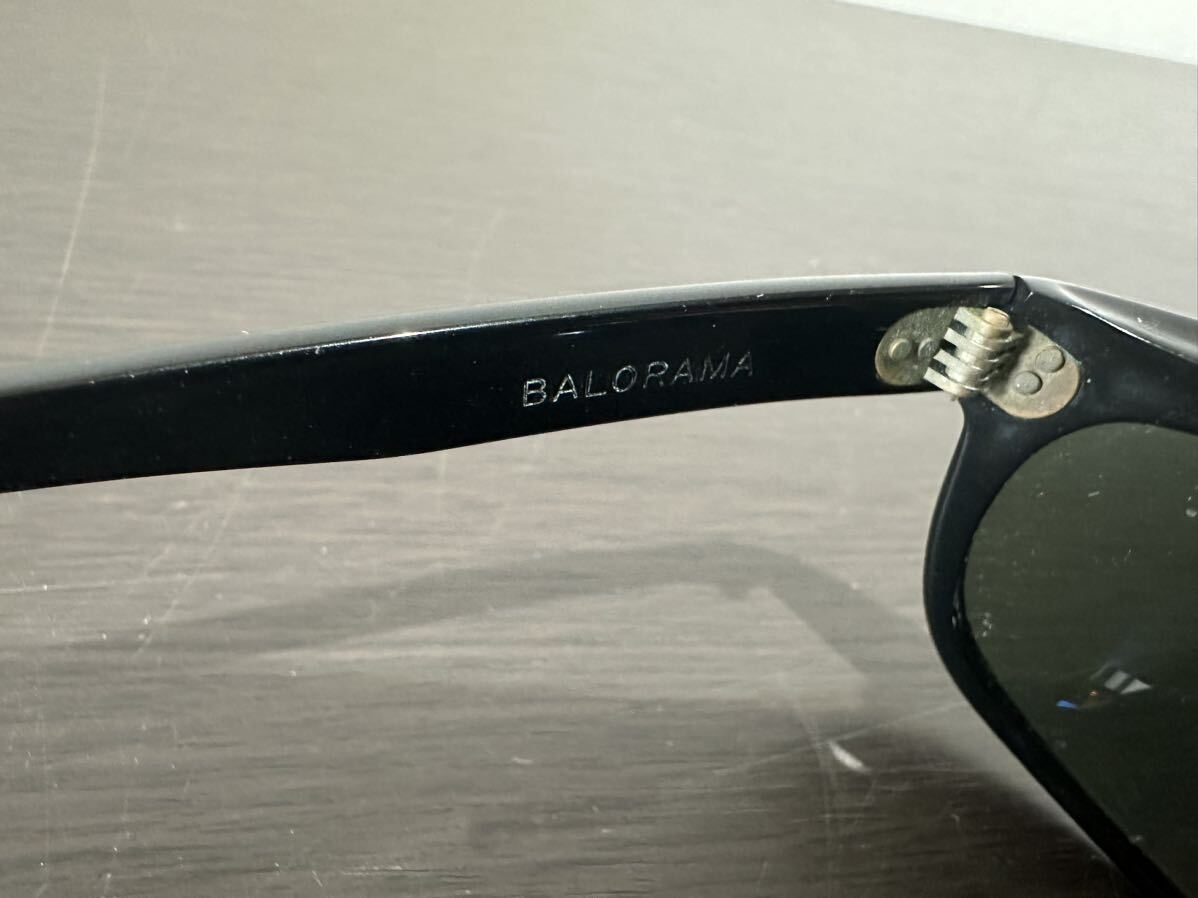 レイバン サングラス B&L Ray-Ban ブラック系 眼鏡 BALORAMA バロラマ メガネ 中古 ②_画像5