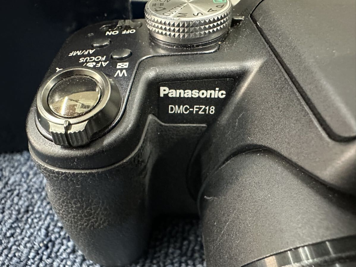 Panasonic パナソニック LUMIX ルミックス FZ18 DMC-FZ18-K デジタルカメラ デジカメ 通電確認済み_画像5