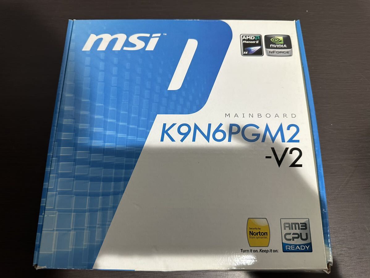 マザーボード msi MAINBOARD K9N6PGM2-V2 未使用_画像1