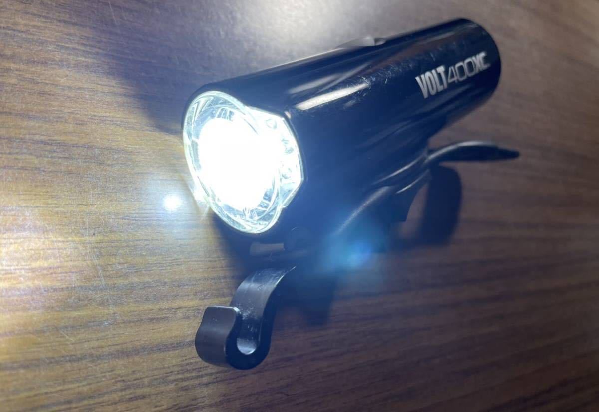 CATEYE 400ルーメン USB充電式LEDヘッドライト VOLT400XC HL-EL070RC _画像1