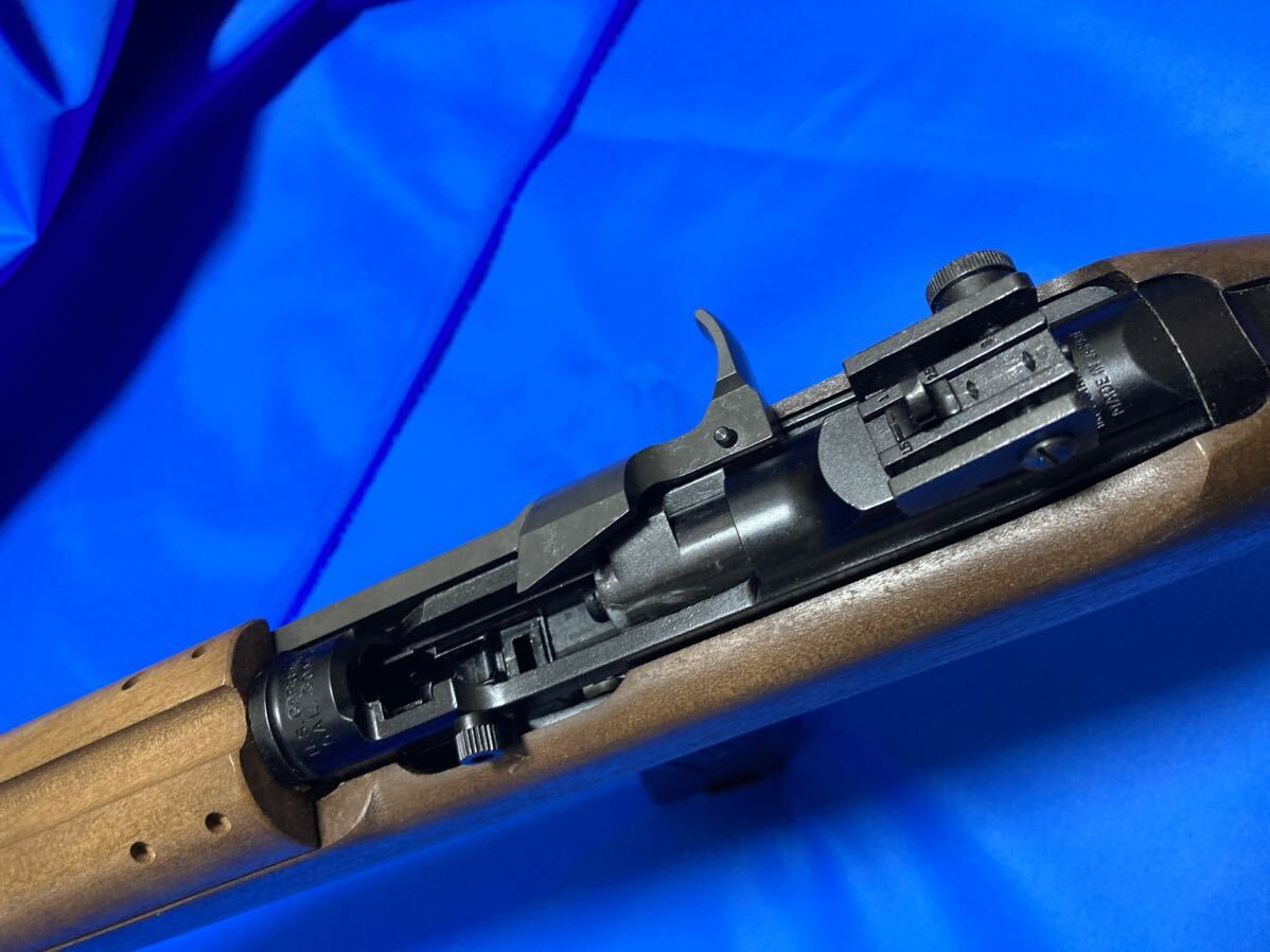 マルシン製　M1カービン　ガスブローバックガン　8mm　リアルウッド　ジャンク_画像3