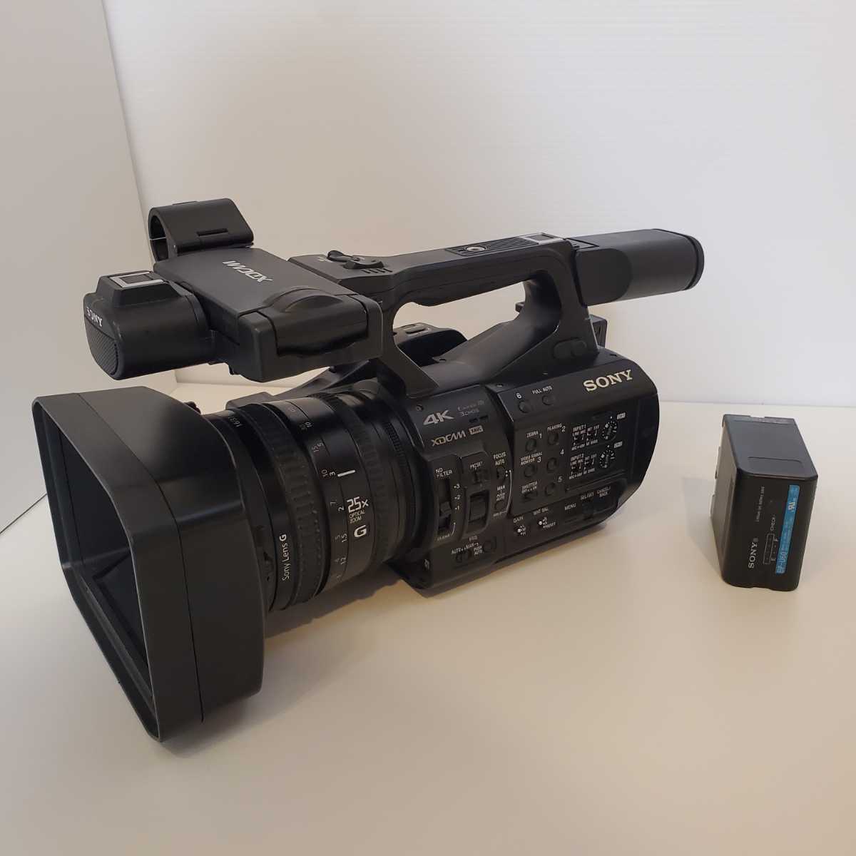 ★定価62万円★2018年発売★4K60P★SONY PXW-Z190★25倍ズーム★通電時間73×10H★業務用ビデオカメラ★動作確認済★PXW-Z150 HXR-NX5R FX6の画像8