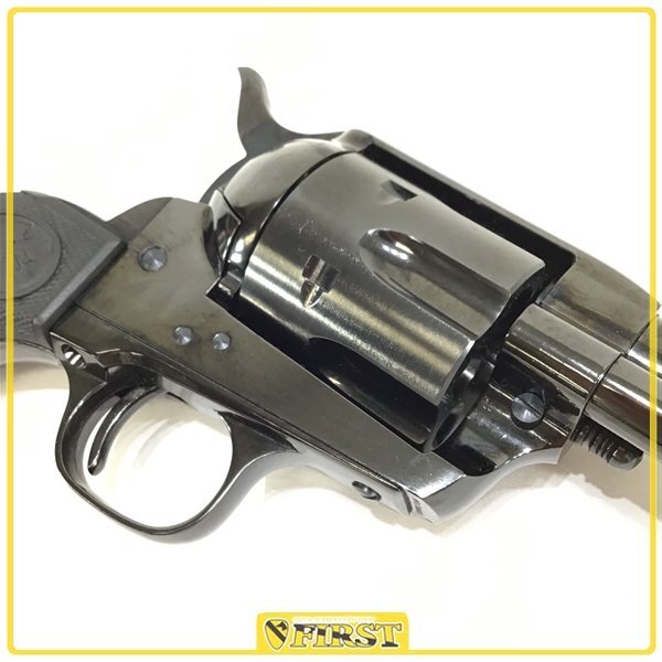 9282】美品 タナカ製 Colt SAA.45 キャバルリー スチールフィニッシュ ガスリボルバー デタッチャブルシリンダー コルト_画像5