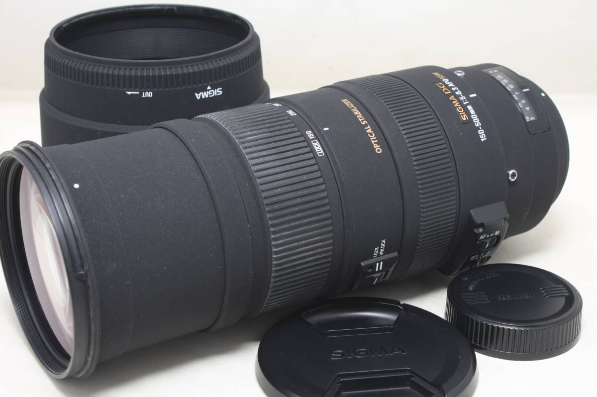 シグマ APO 150-500mm F5-6.3 DG OS HSM ニコン