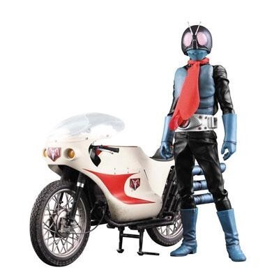 メディコム MEDRAH-444 MASKED RIDER DX & CYCLYON 仮面ライダー旧１号とサイクロン_画像3