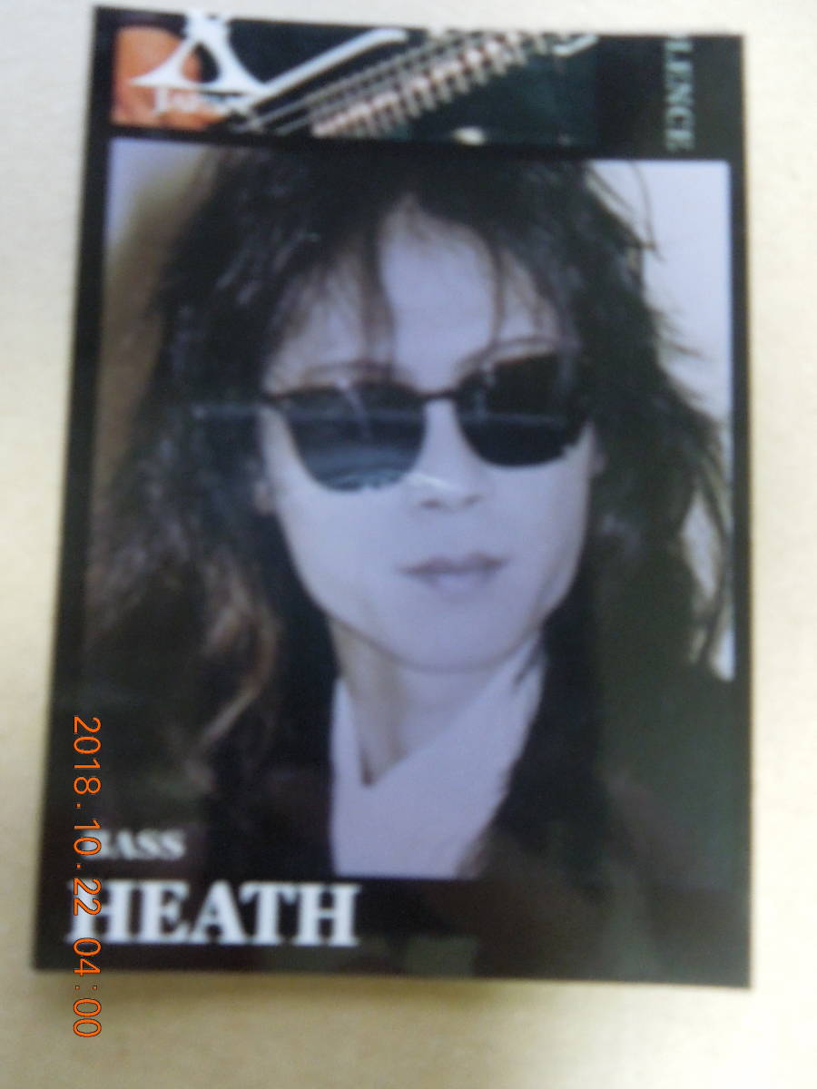 No.042 ： X JAPAN / HEATH / Trading Collection Card トレーディングコレクションカード_画像1