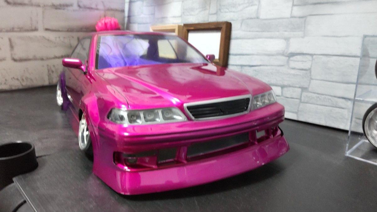 RC ART jzx100 マーク2 100マ　ボディ　ラジドリ