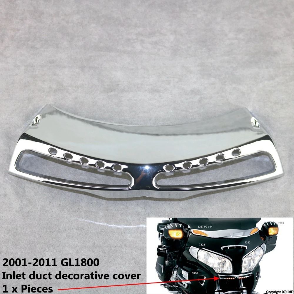  Honda goldwing gl1800 2001-2011 for bike fairing plastic chrome parts 